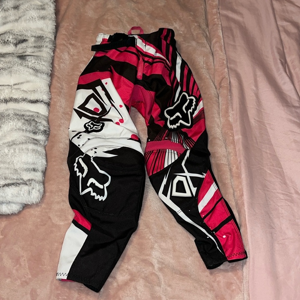 Fox motor cross pant sz: 6 child size